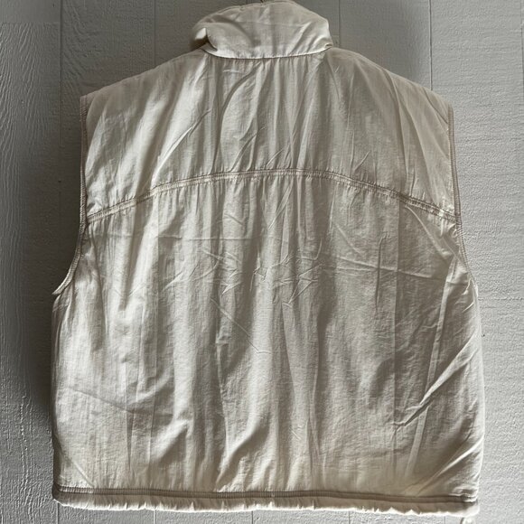 NWOT - FP Movement by Free People Off the Bleachers Vest - XS - Sea Salt - Picture 3 of 4